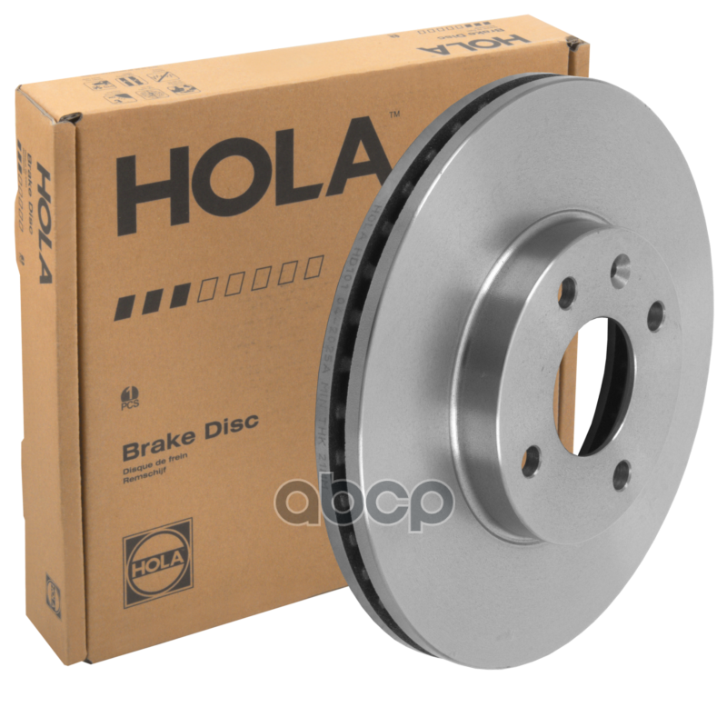 Тормозной диск вентилируемый передний HOLA HD101