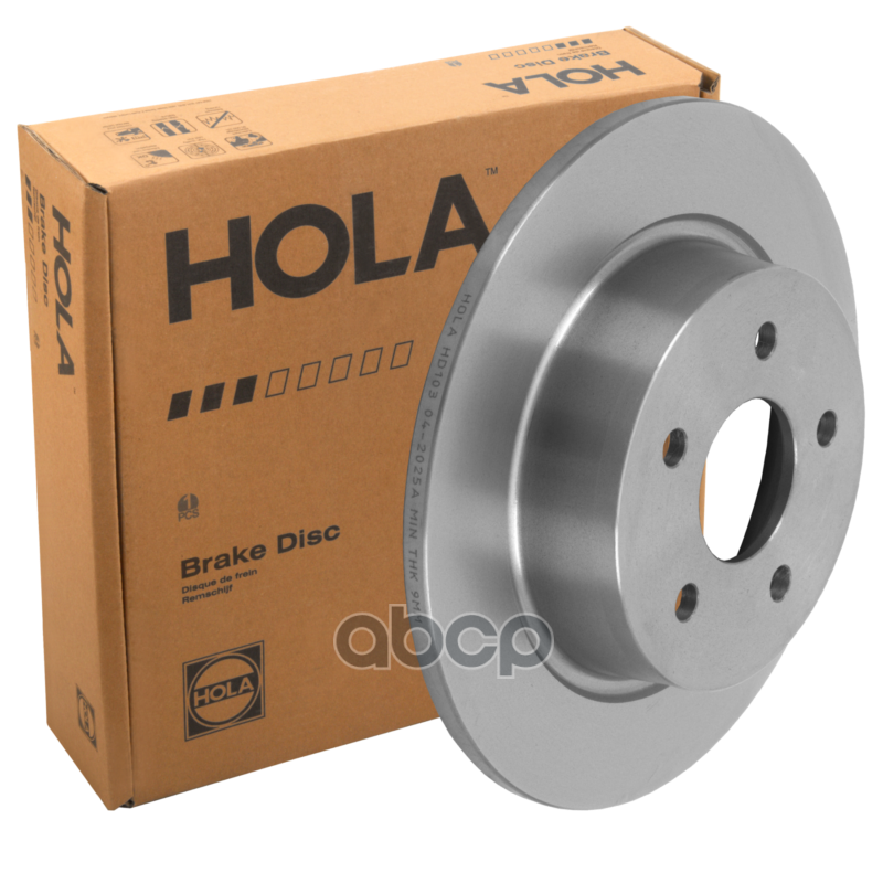 Тормозной диск задний HOLA HD103