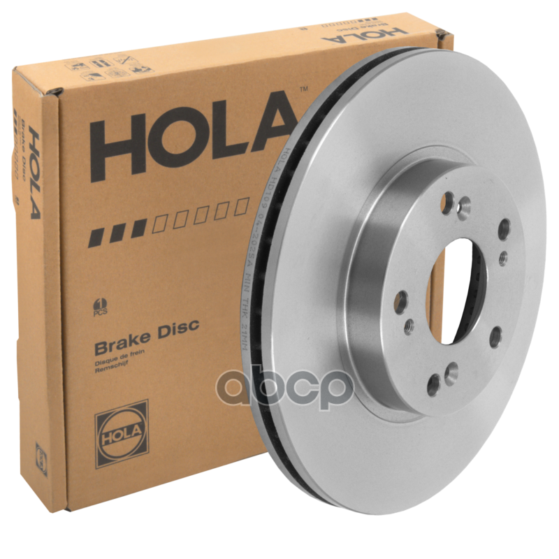 Тормозной диск вентилируемый передний HOLA HD109
