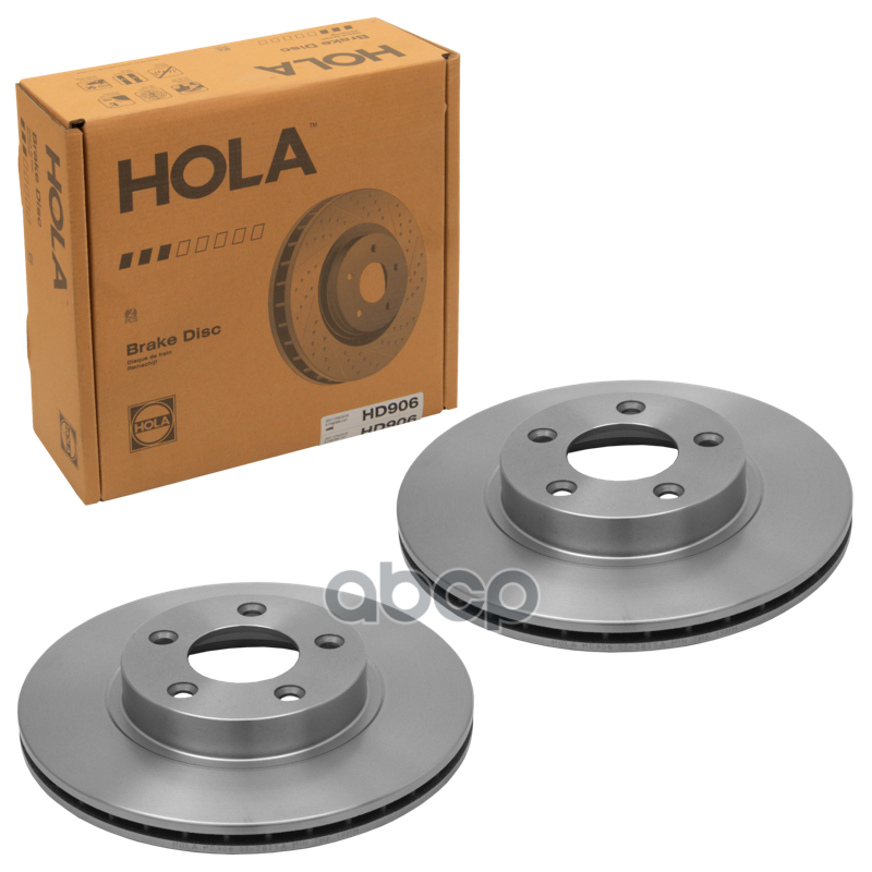 Диск тормозной передний HOLA HD906