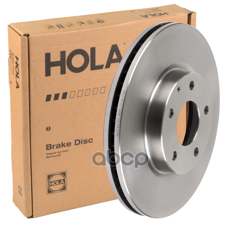 Диск тормозной передний HOLA HD941