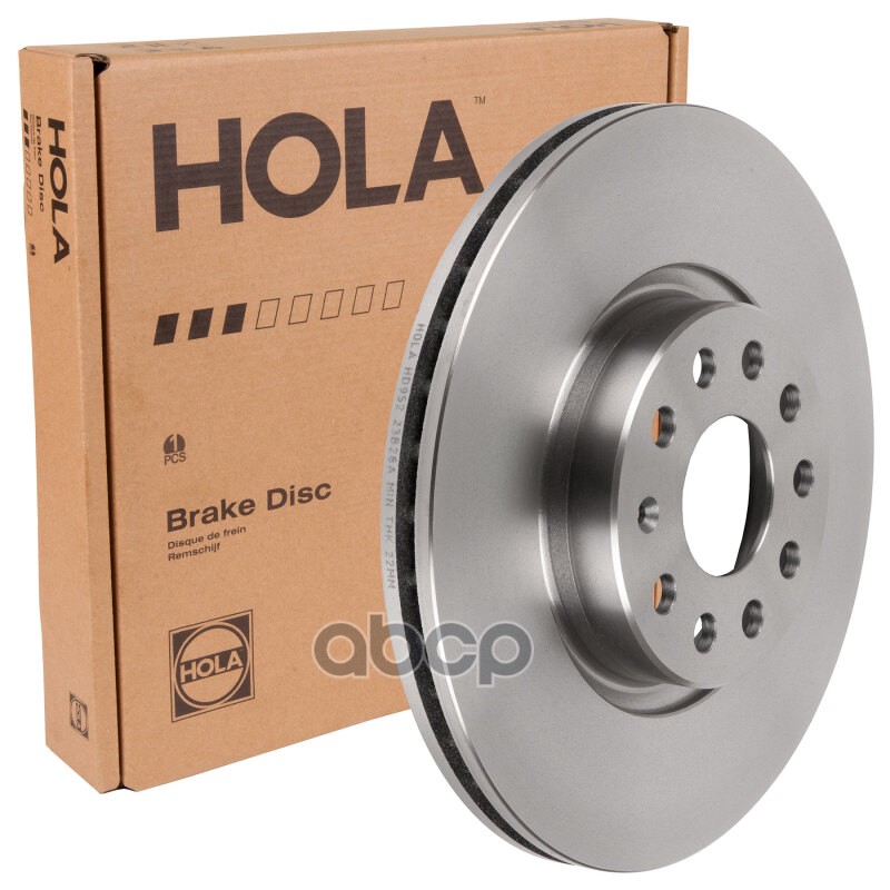 Диск тормозной передний HOLA HD952