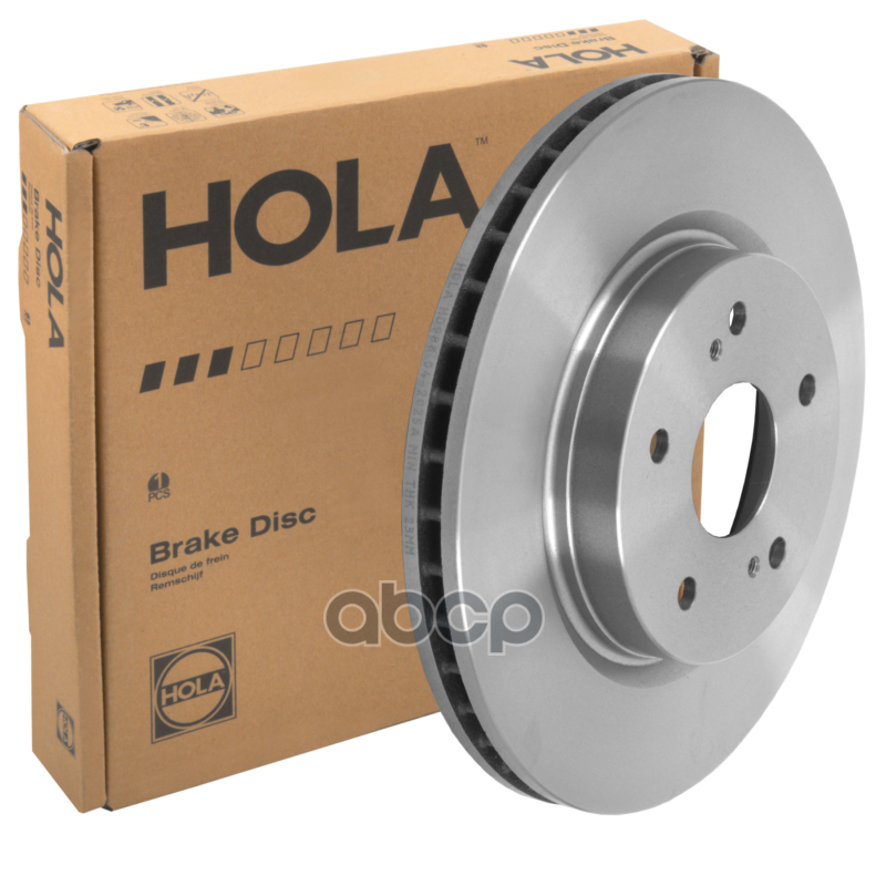 Тормозной диск вентилируемый передний HOLA HD988