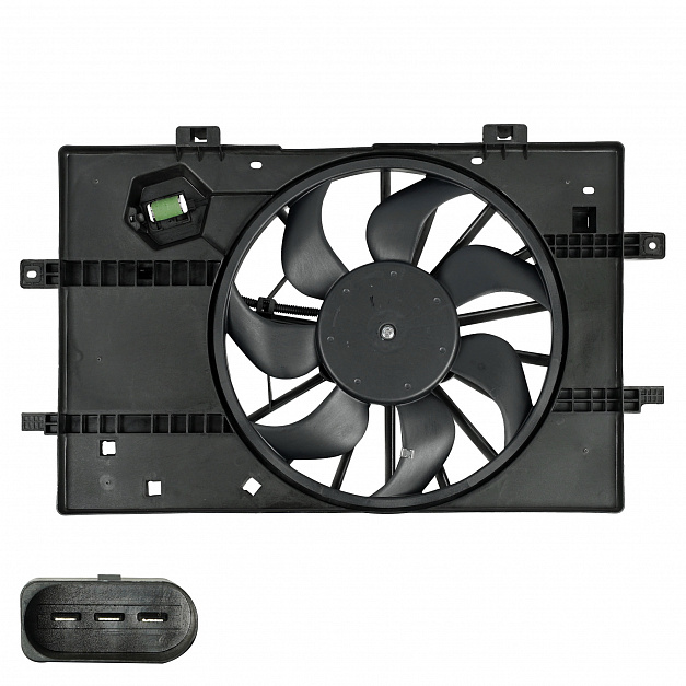 Электровентилятор охлаждения для ам BAIC U5 Plus (21-)X35 (1