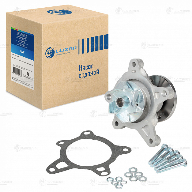 Насос водяной для автомобилей Hyundai Solaris (10-)Kia Rio IV (10-) 1.4i1.6i [Gamma] LUZAR LWP 0881