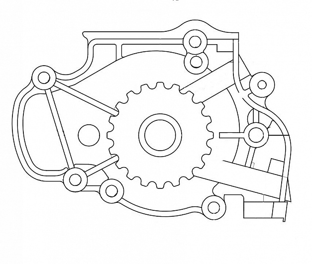 Насос водяной для автомобилей Honda Accord (92-) 2.0i2.2i [F20A2; F20A3; F22A3] LUZAR LWP 2303