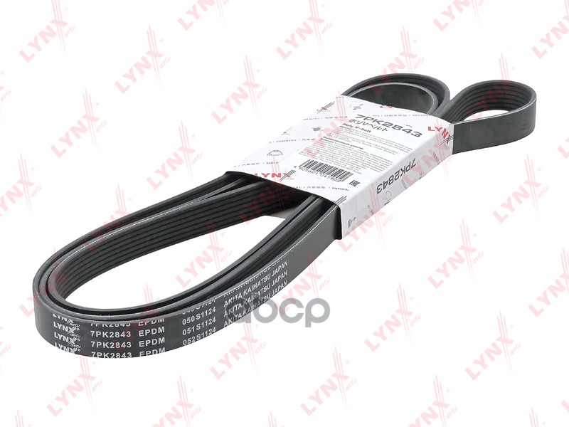Ремень поликлиновой LYNXauto 7PK2843
