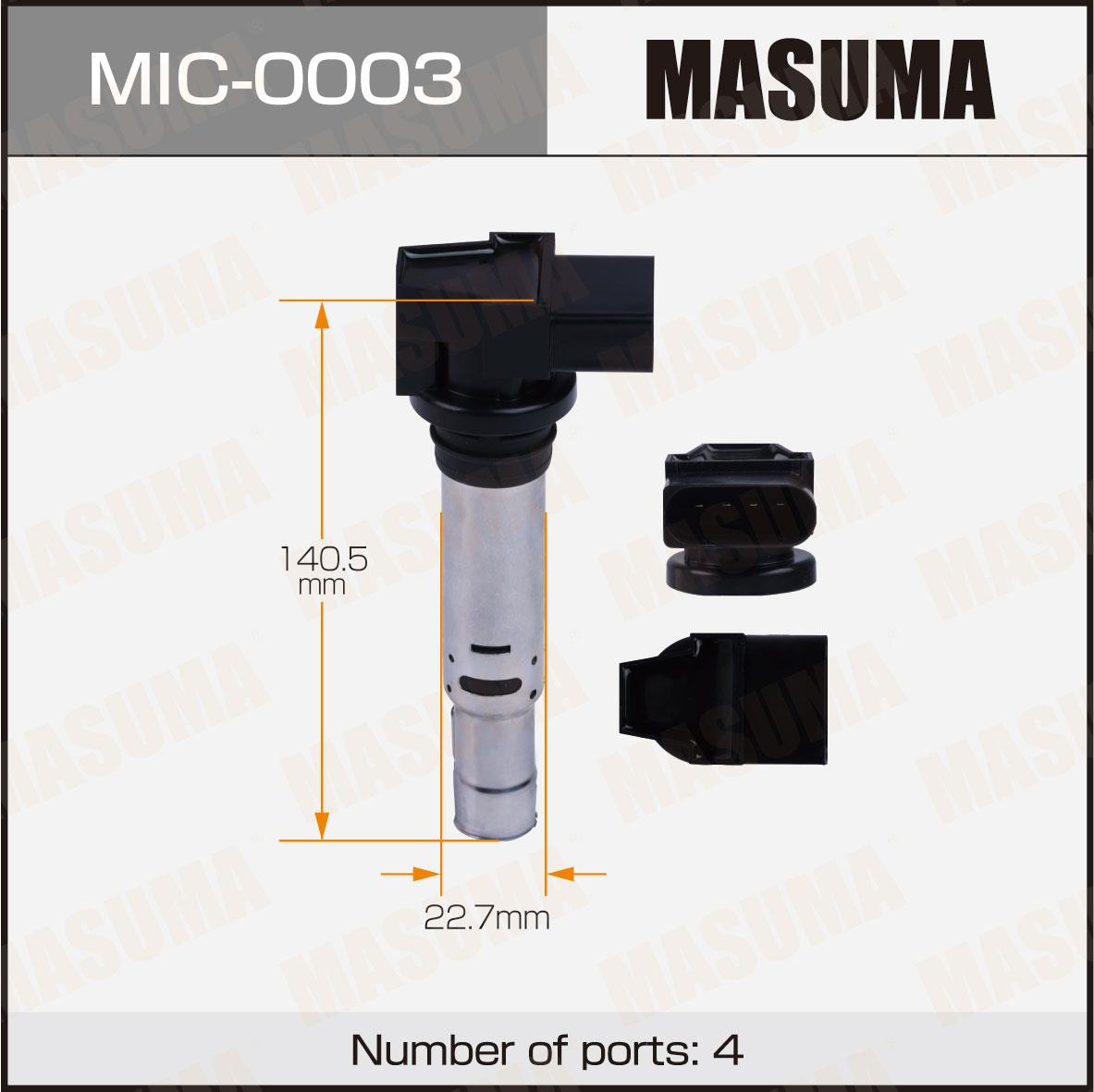 Катушки зажигания MASUMA MIC-0003
