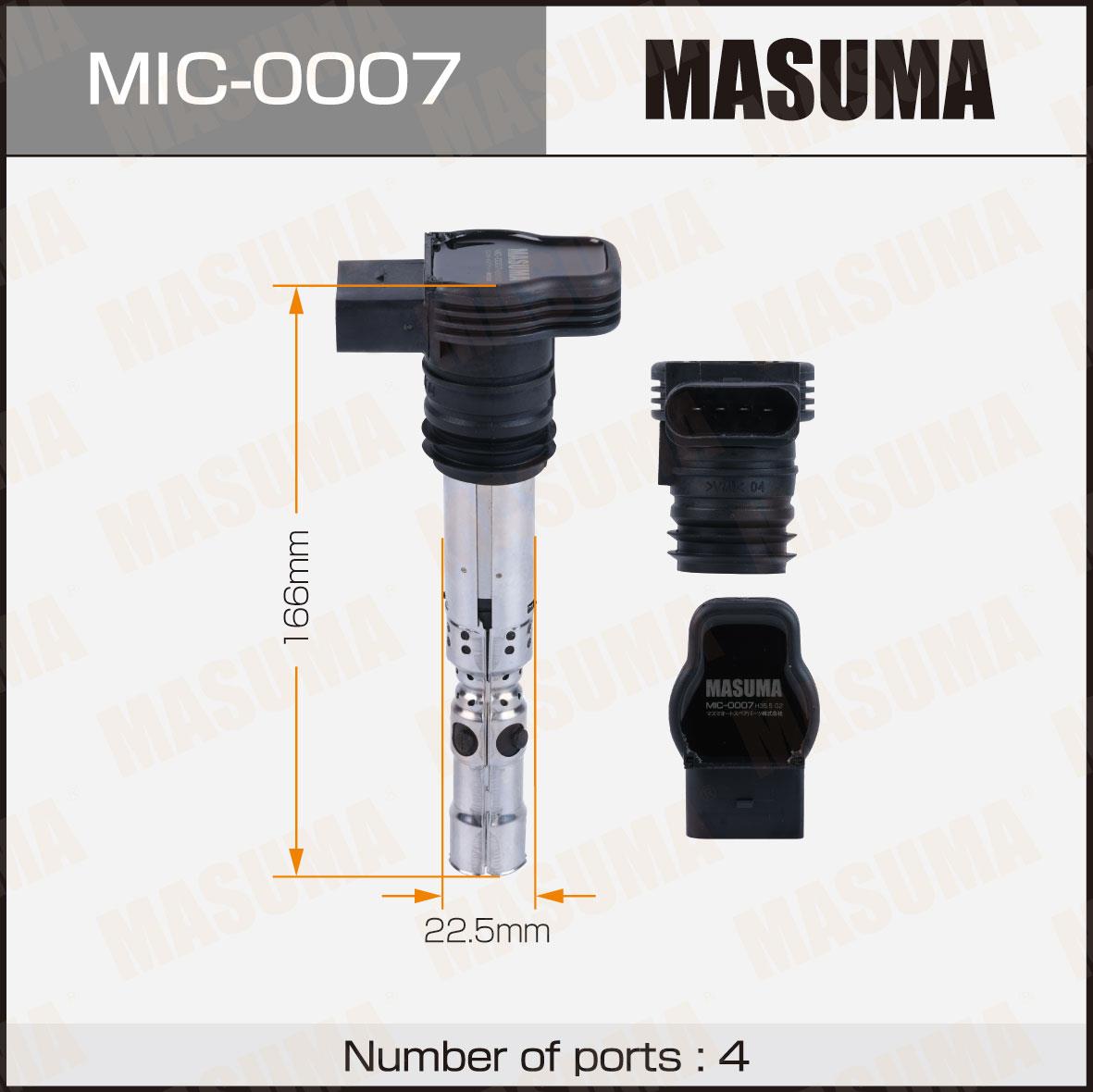 Катушки зажигания MASUMA MIC-0007
