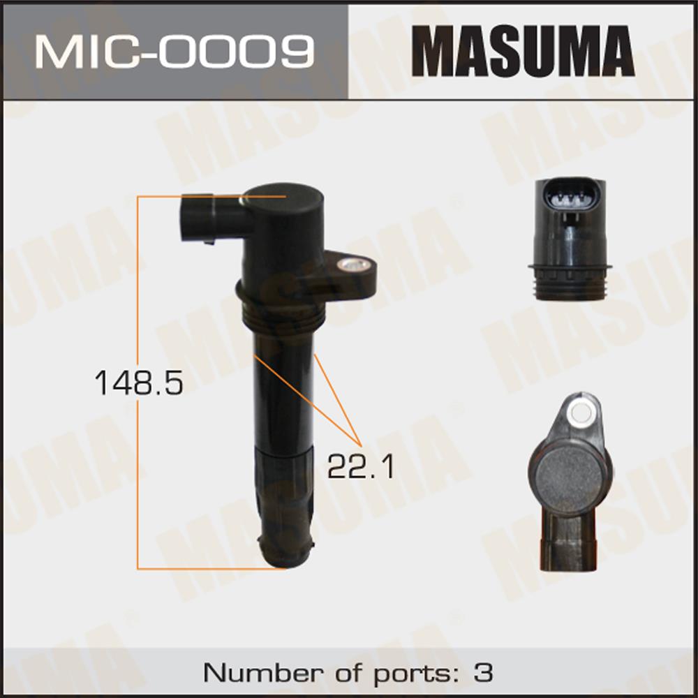 Катушки зажигания MASUMA MIC-0009