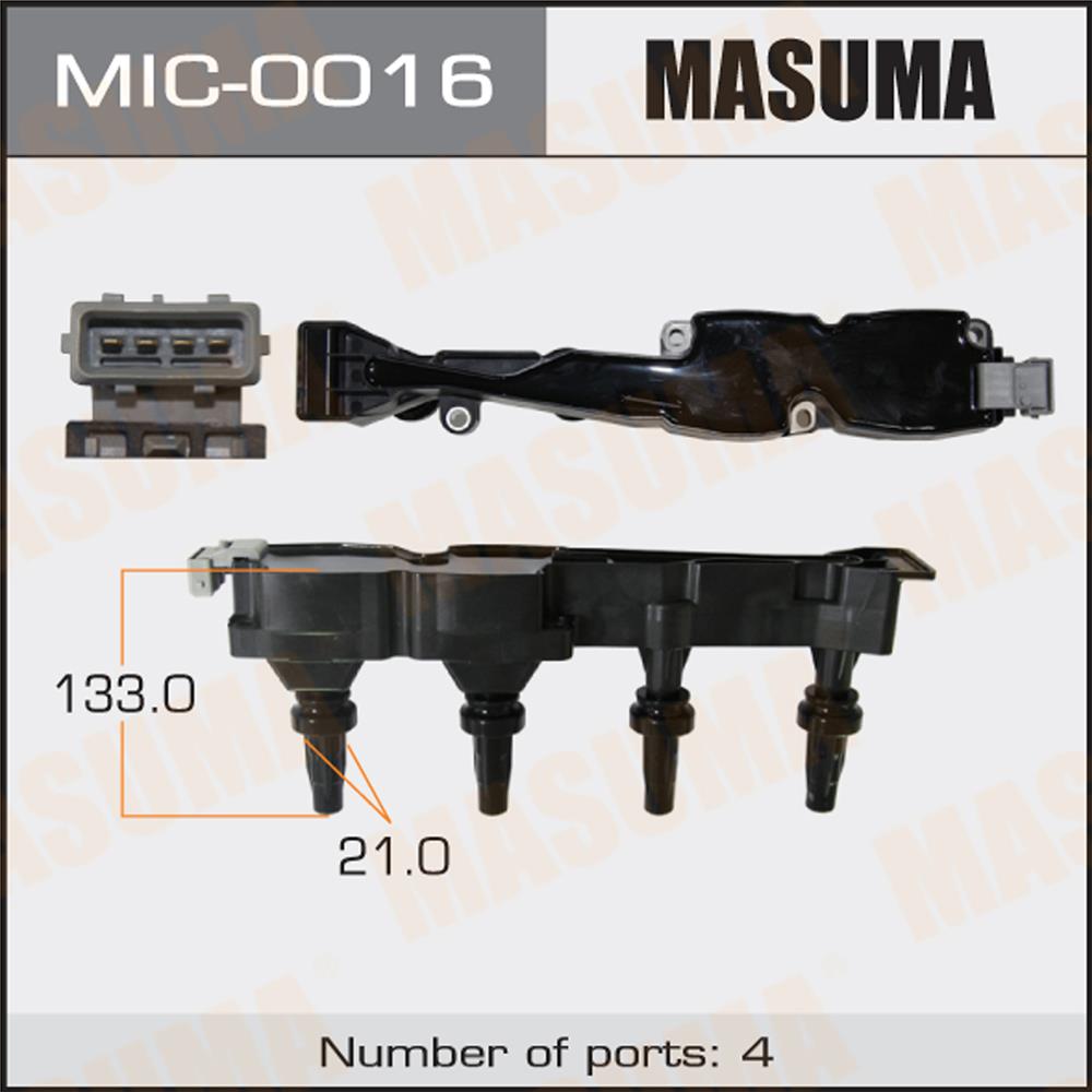 Катушки зажигания MASUMA MIC-0016