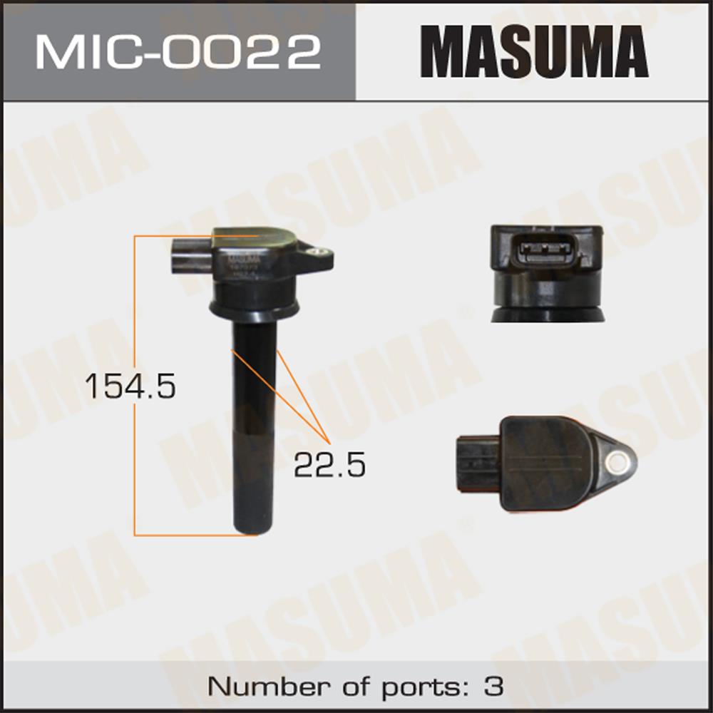Катушки зажигания MASUMA MIC-0022