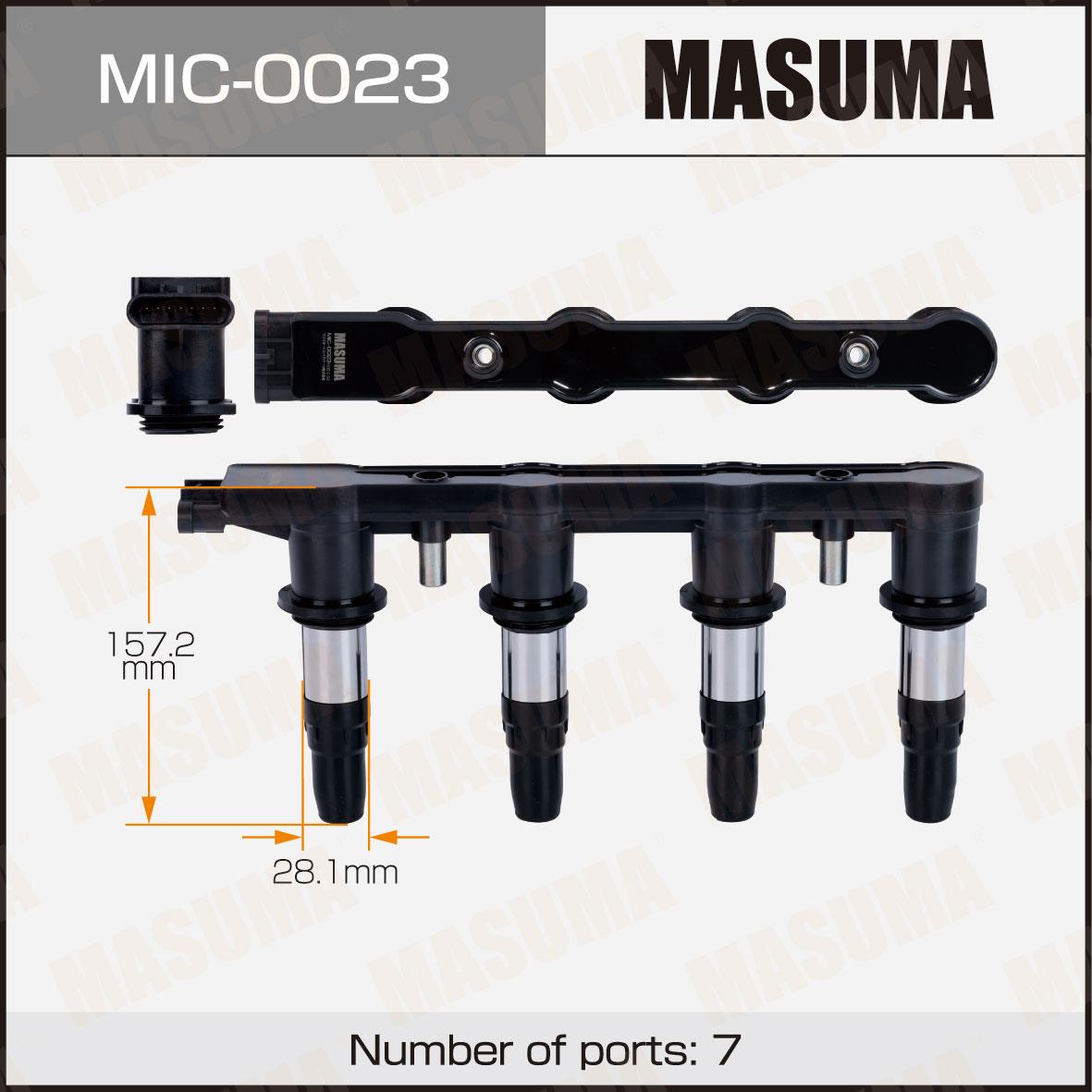 Катушки зажигания MASUMA MIC-0023