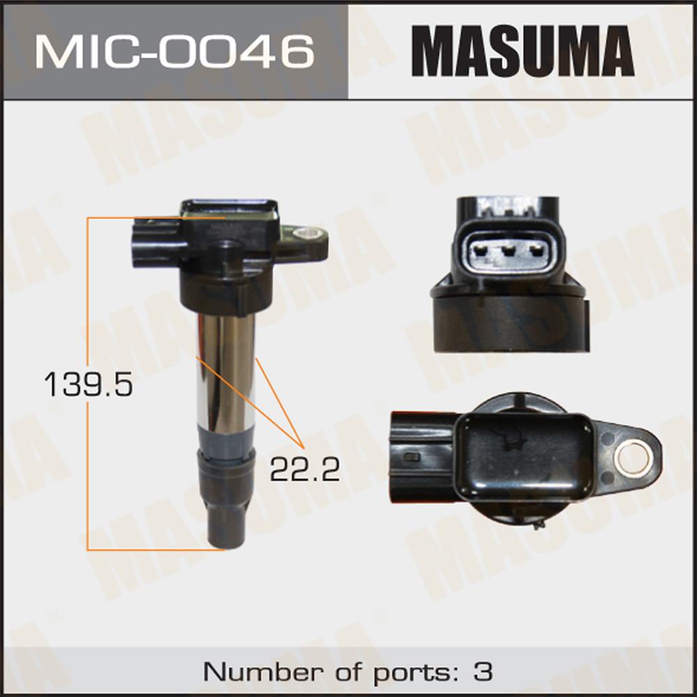 Катушки зажигания MASUMA MIC-0046