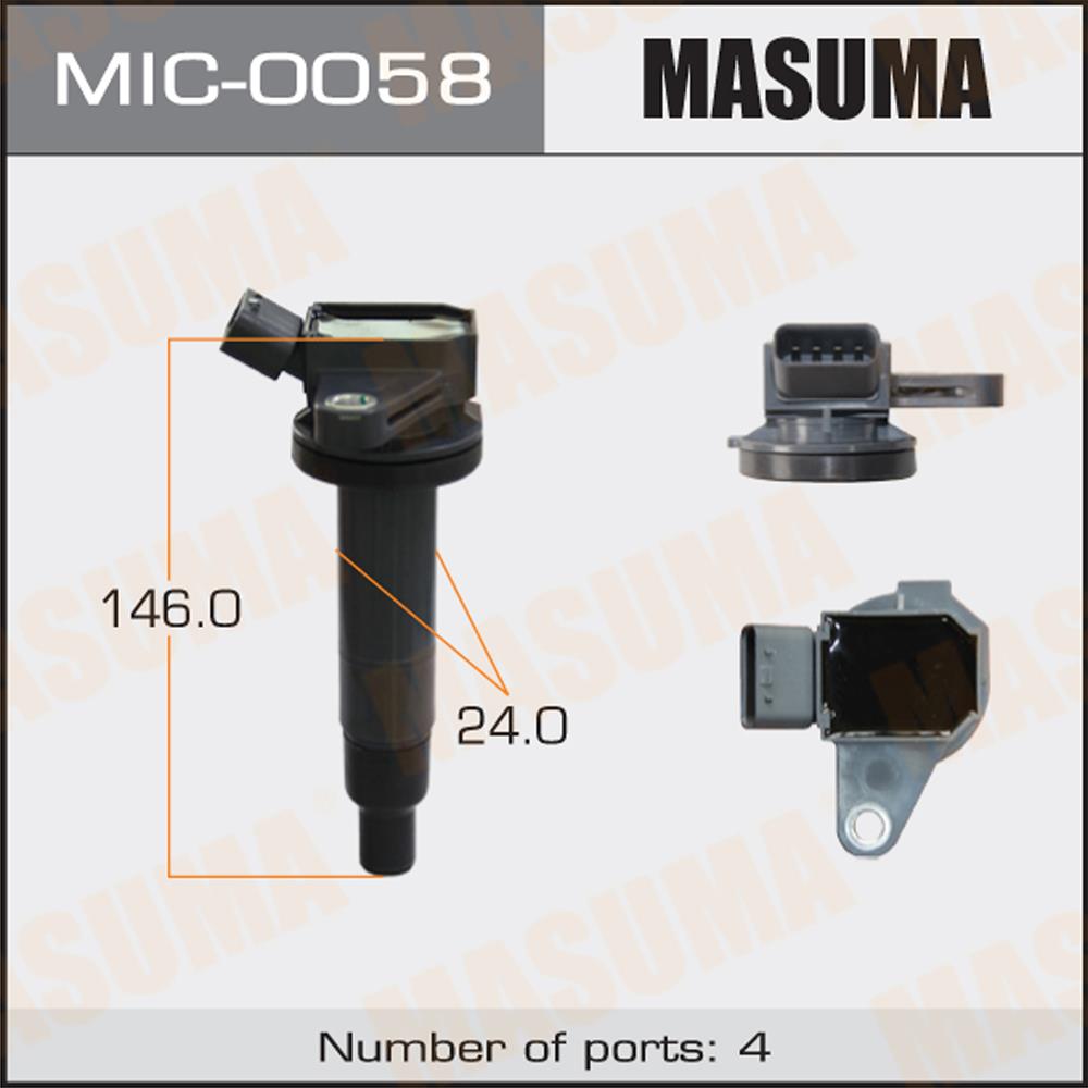 Катушки зажигания MASUMA MIC-0058