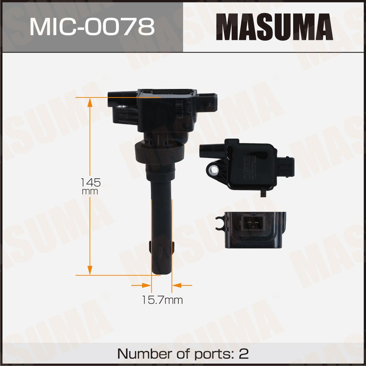 Катушки зажигания MASUMA MIC-0078