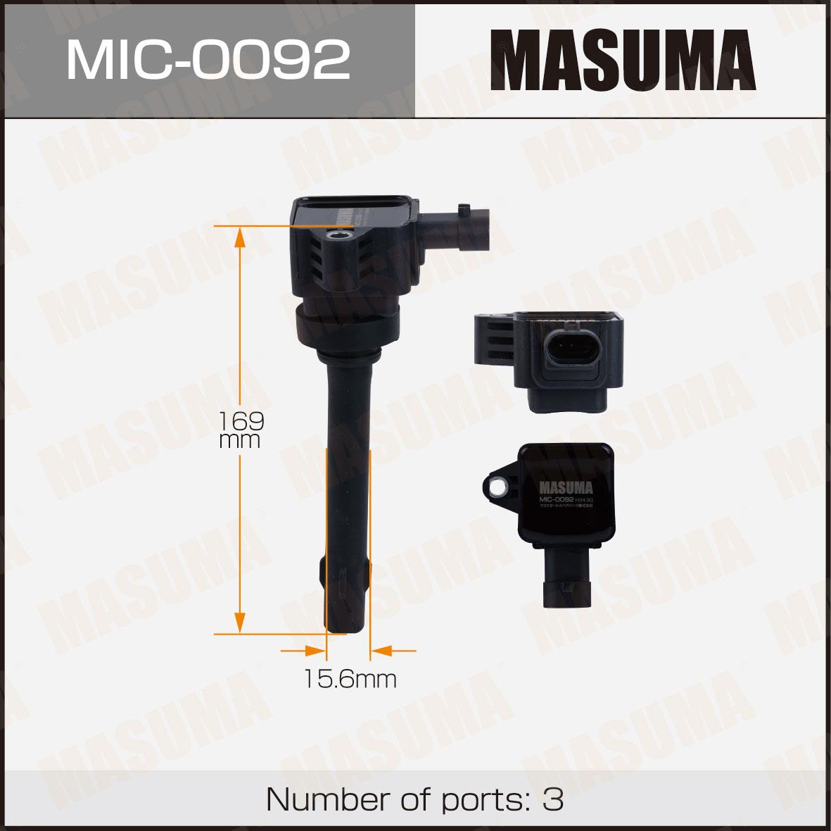 Катушки зажигания MASUMA MIC-0092