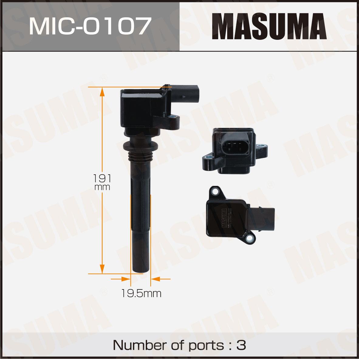 Катушки зажигания MASUMA MIC-0107