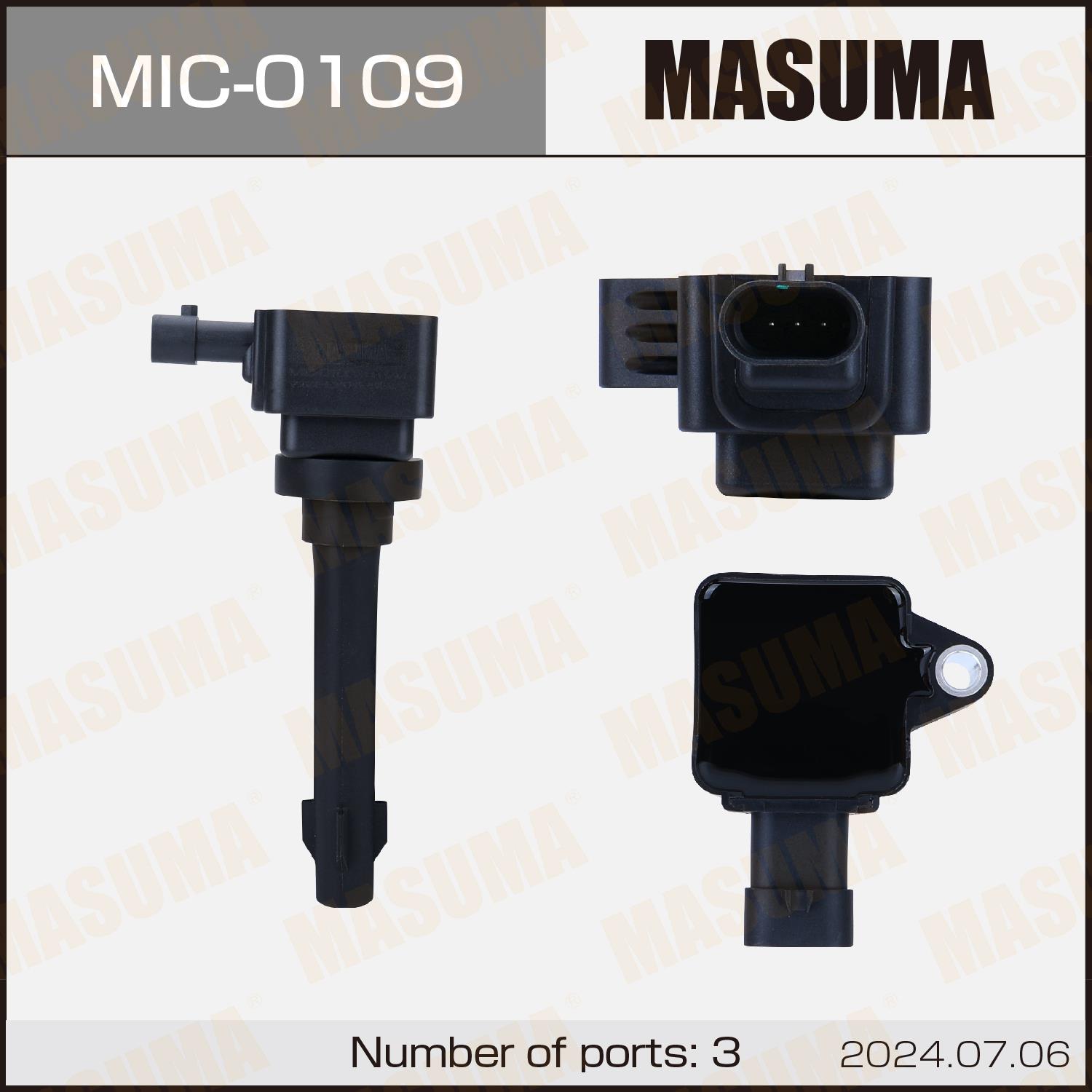 Катушки зажигания MASUMA MIC-0109