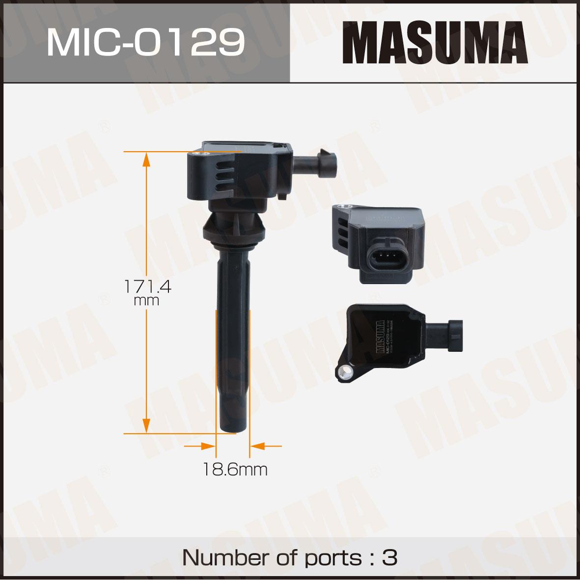 Катушки зажигания MASUMA MIC-0129