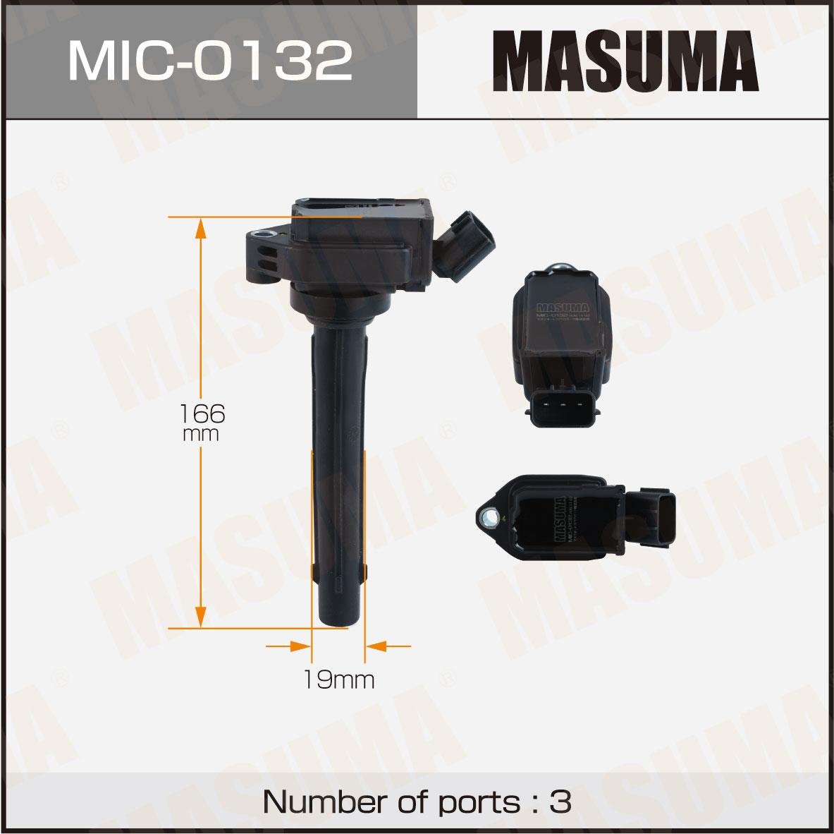 Катушки зажигания MASUMA MIC-0132