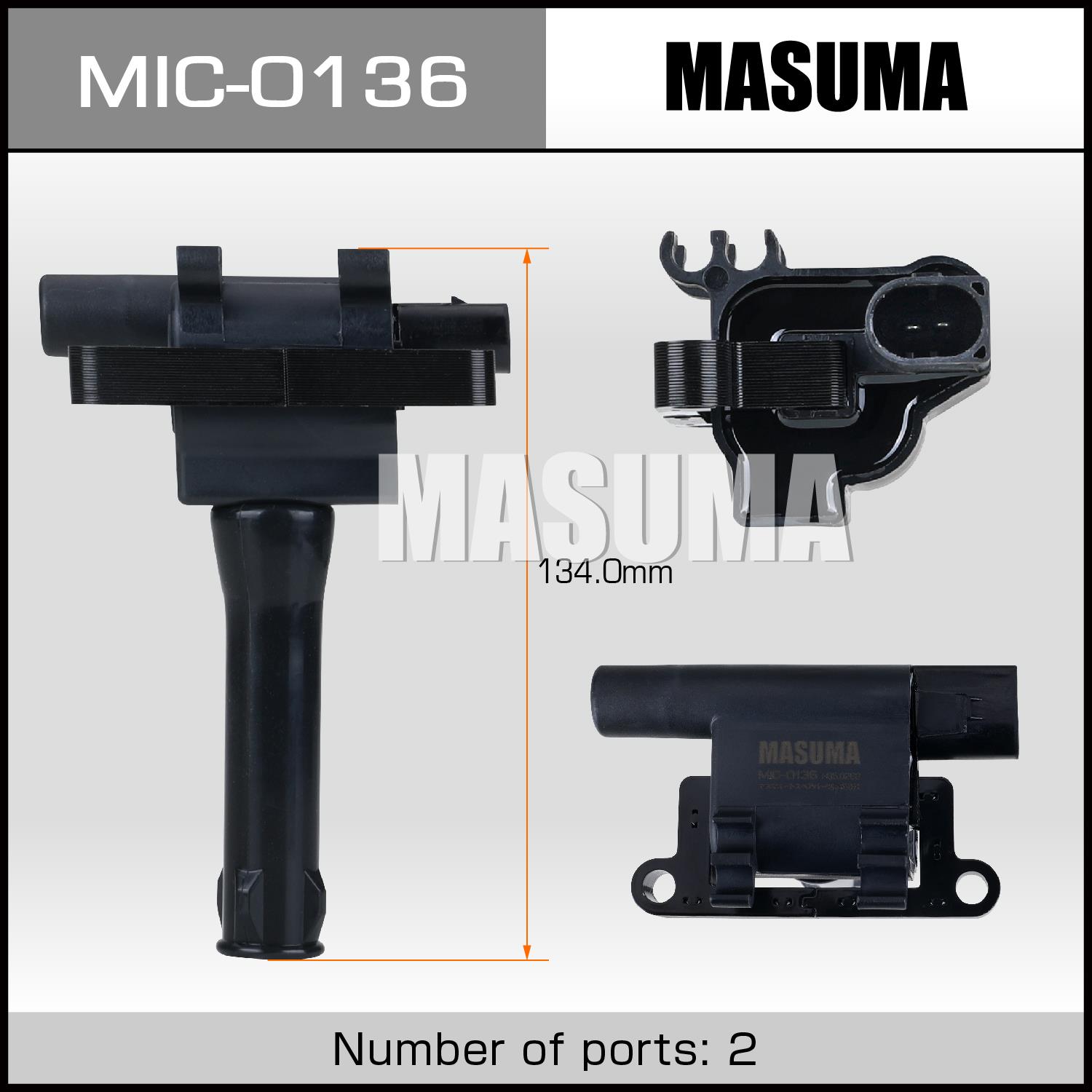 Катушки зажигания MASUMA MIC-0136