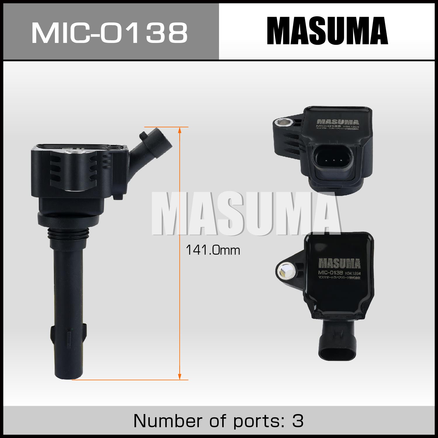 Катушки зажигания MASUMA MIC-0138