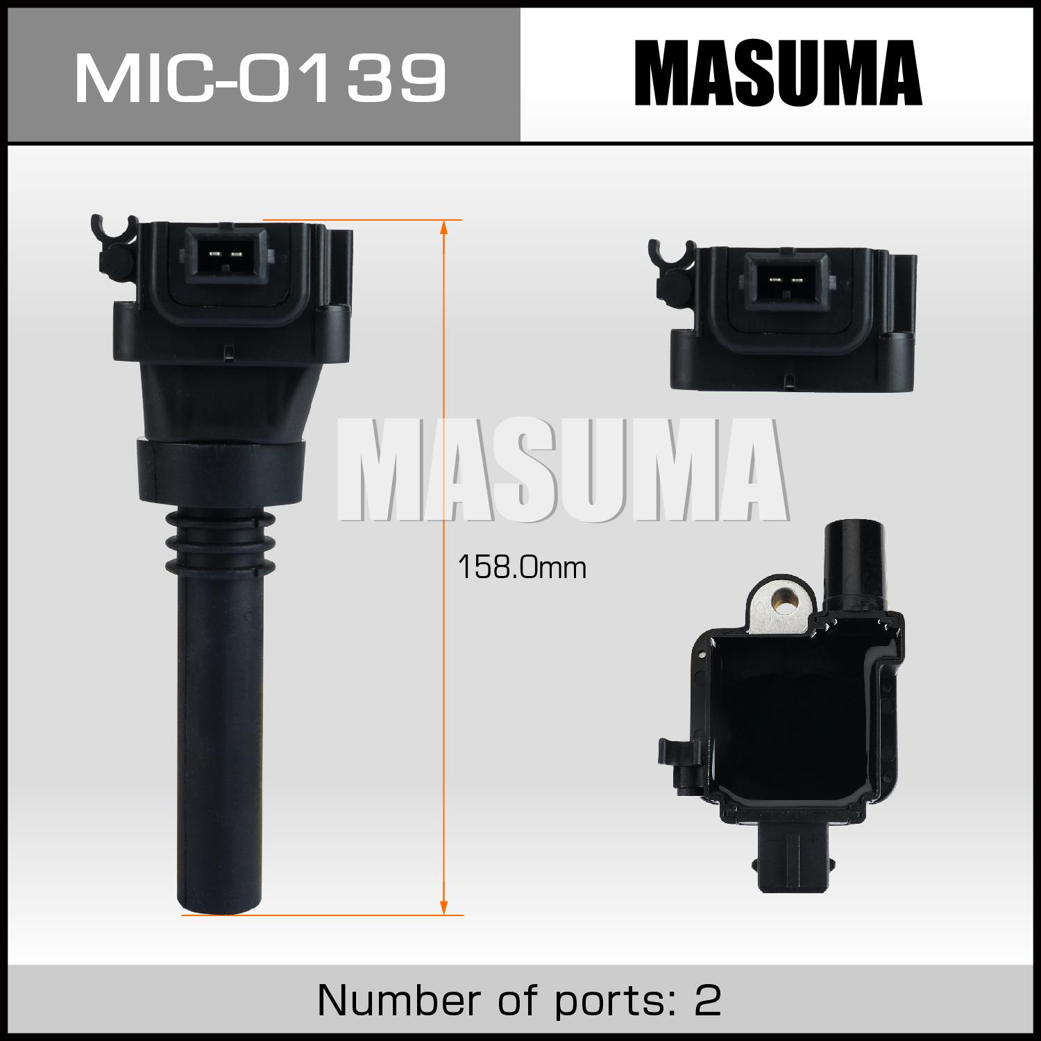 Катушки зажигания MASUMA MIC-0139