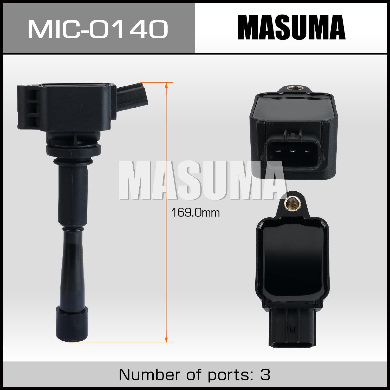 Катушки зажигания MASUMA MIC-0140