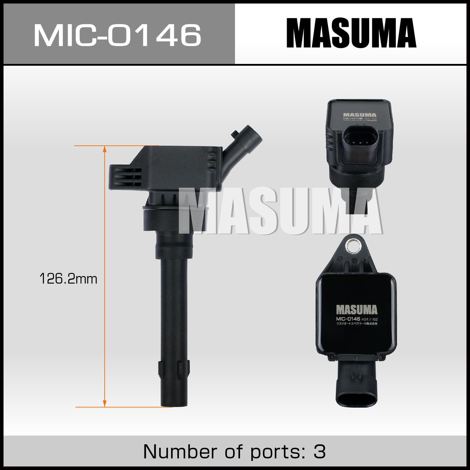 Катушки зажигания MASUMA MIC-0146