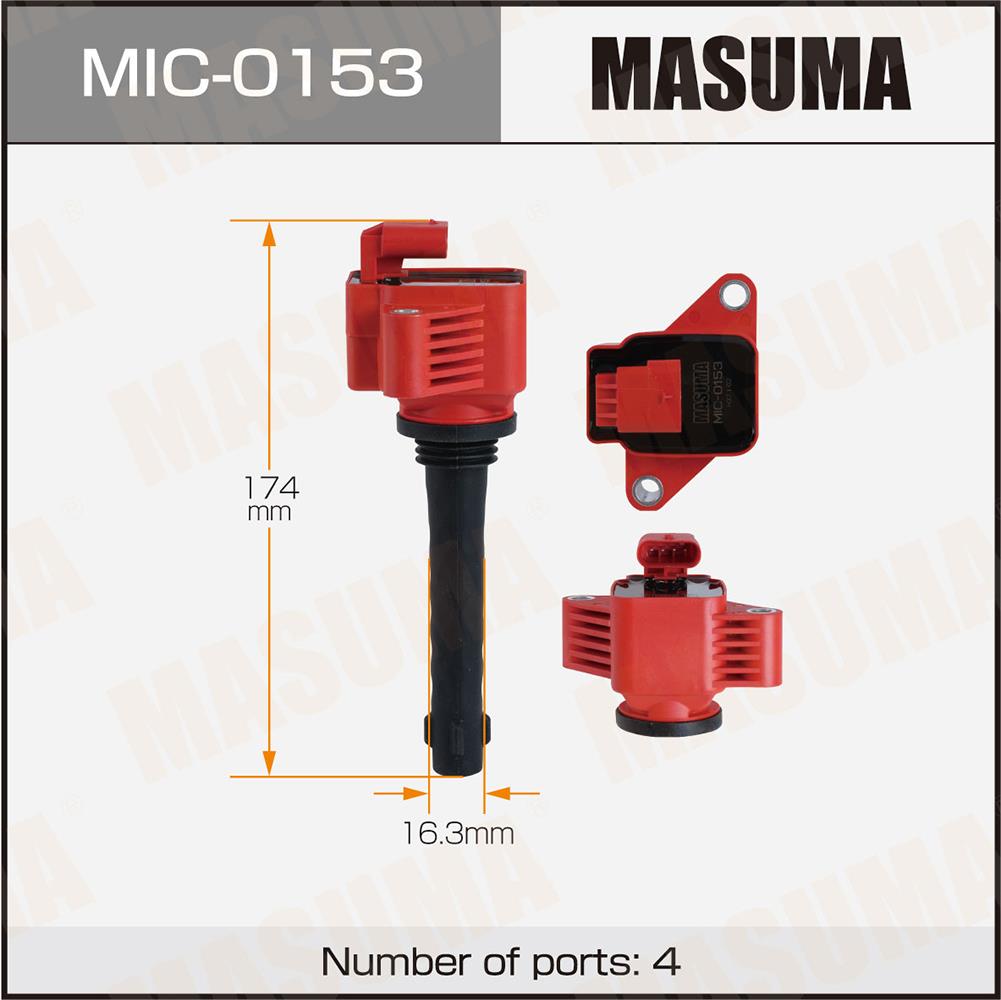 Катушки зажигания MASUMA MIC-0153