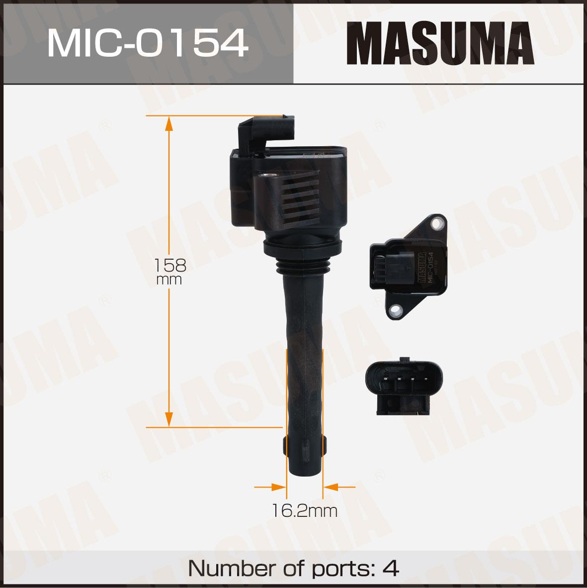 Катушки зажигания MASUMA MIC-0154