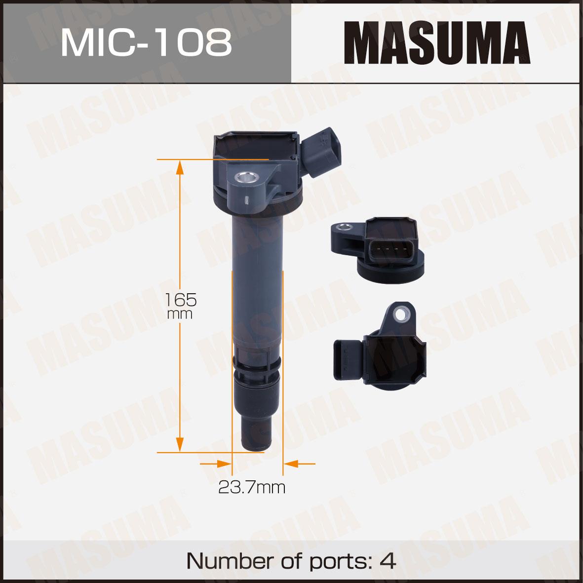 Катушки зажигания MASUMA MIC-108