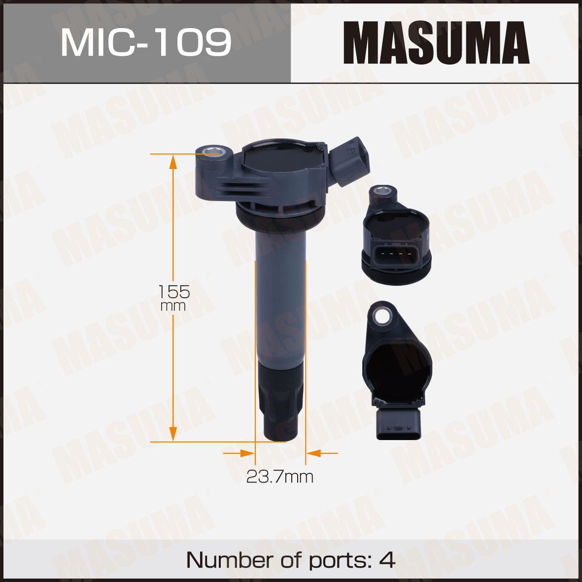 Катушки зажигания MASUMA MIC-109
