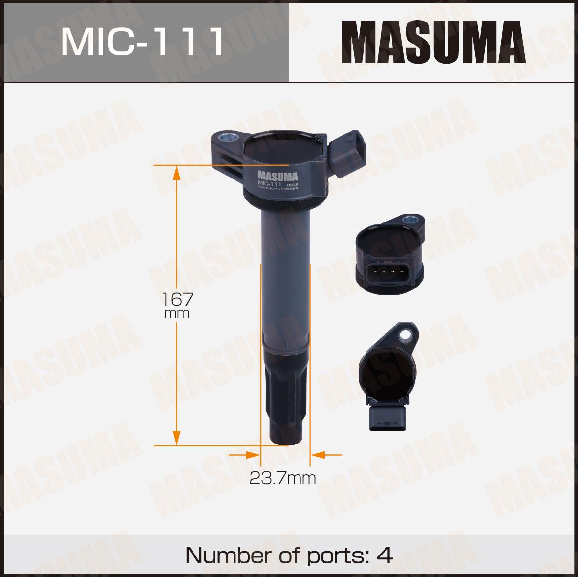 Катушки зажигания MASUMA MIC-111