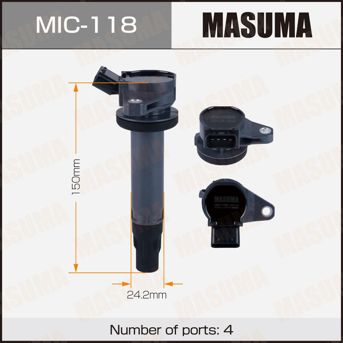 Катушки зажигания MASUMA MIC-118