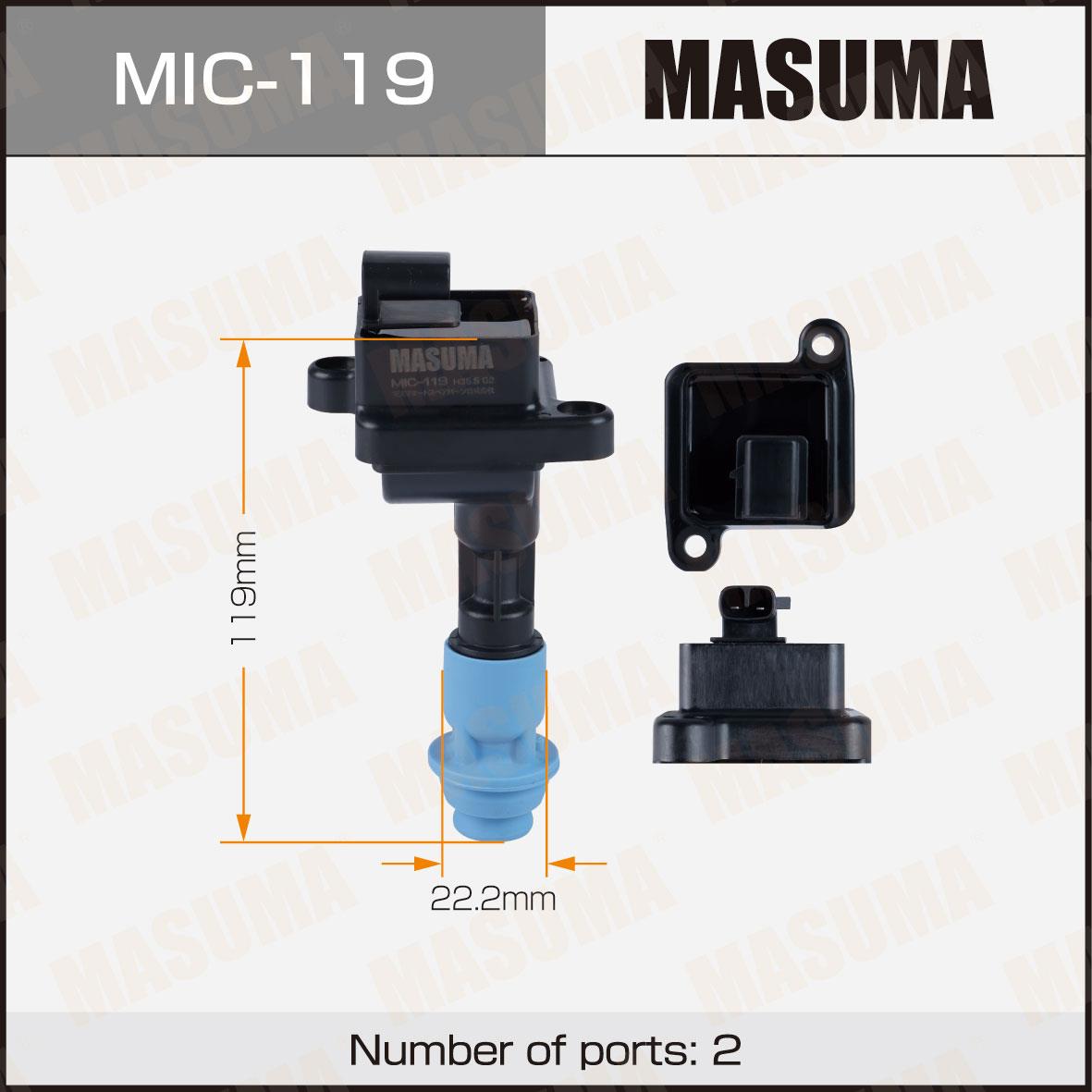 Катушки зажигания MASUMA MIC-119