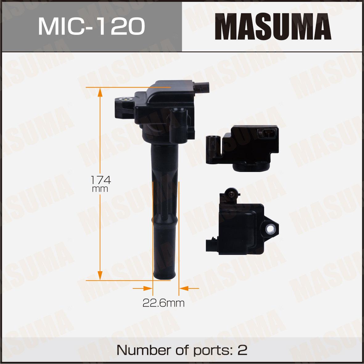 Катушки зажигания MASUMA MIC-120