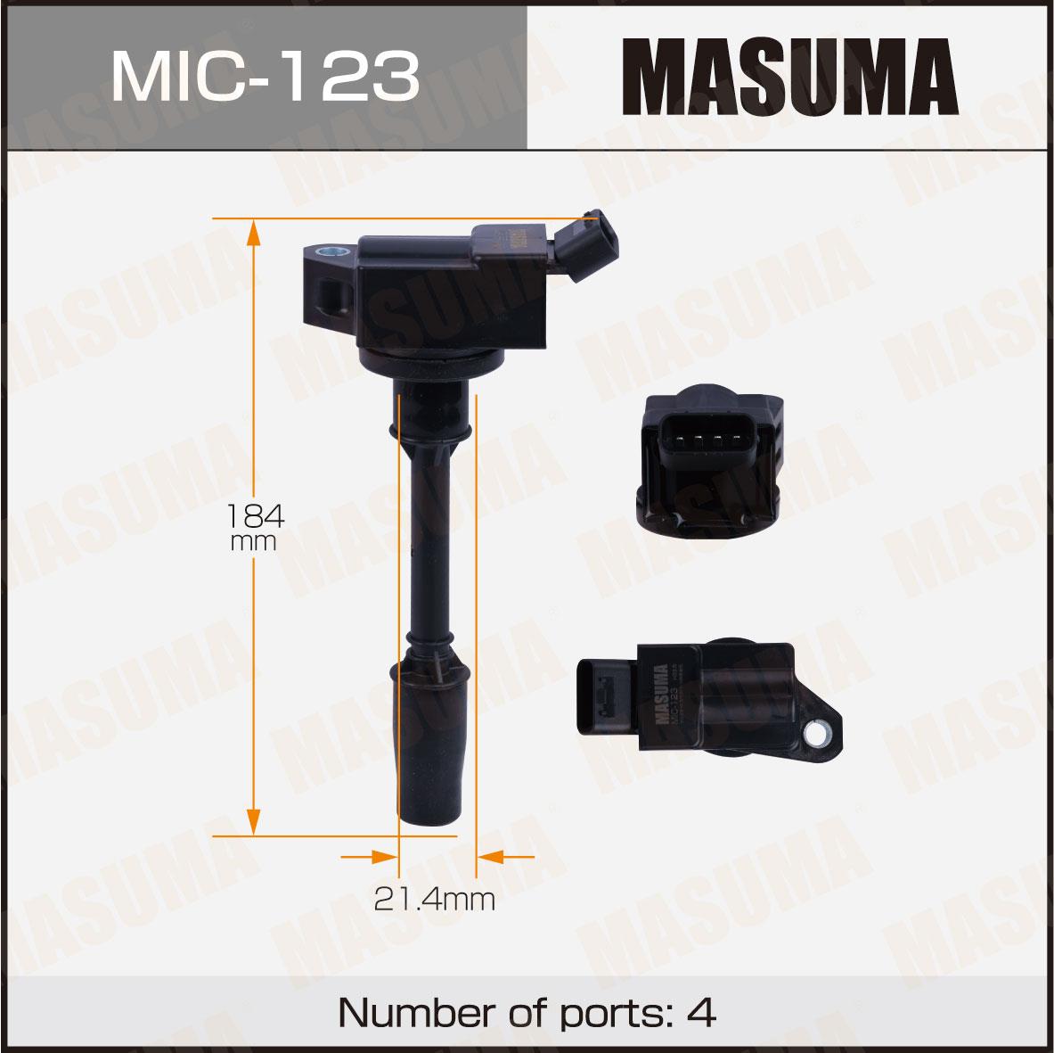 Катушки зажигания MASUMA MIC-123