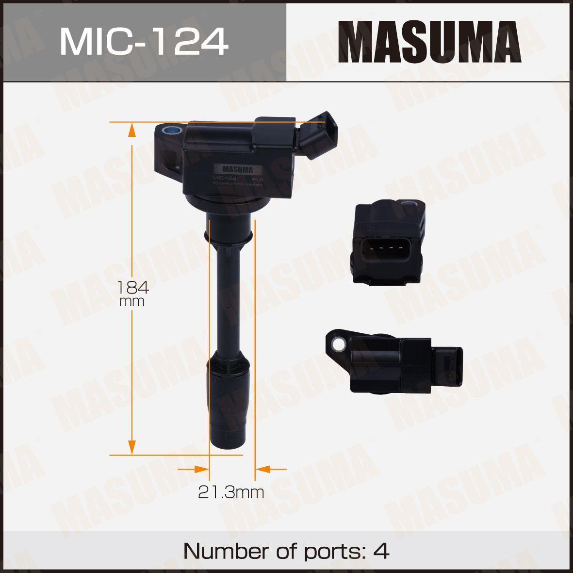 Катушки зажигания MASUMA MIC-124