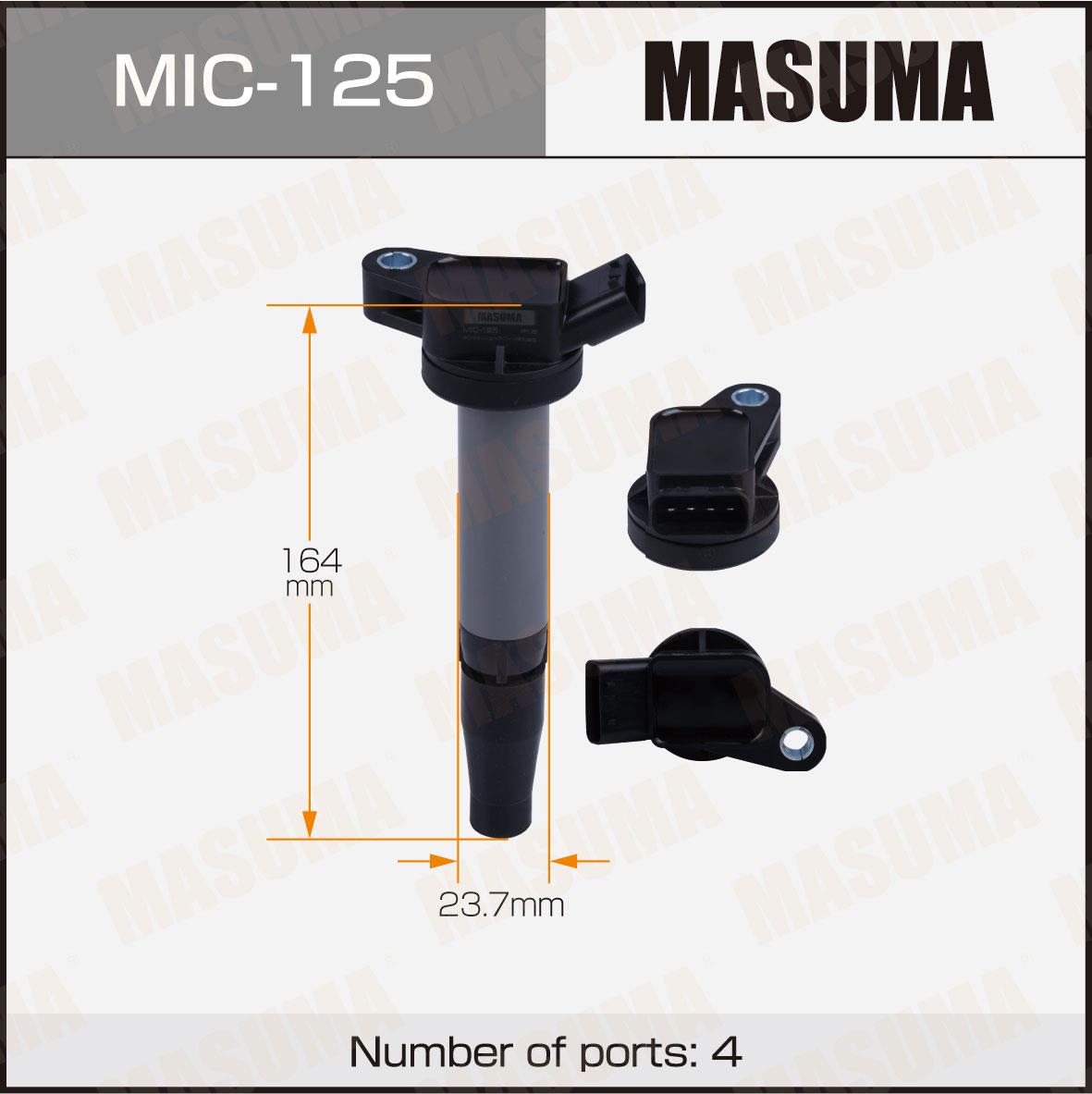 Катушки зажигания MASUMA MIC-125