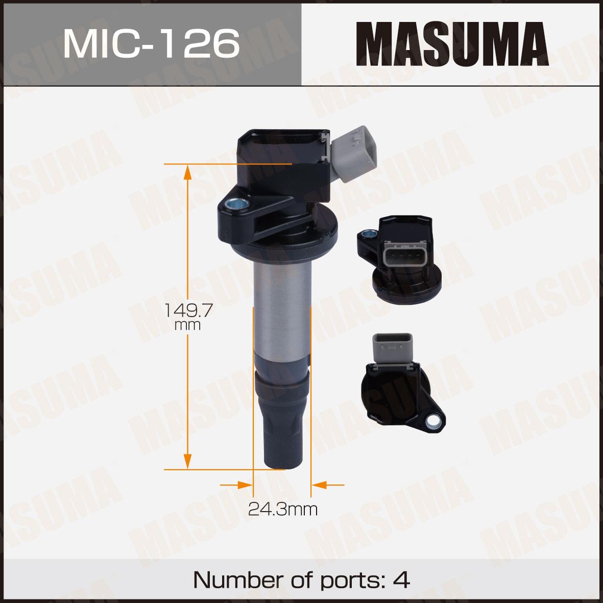 Катушки зажигания MASUMA MIC-126