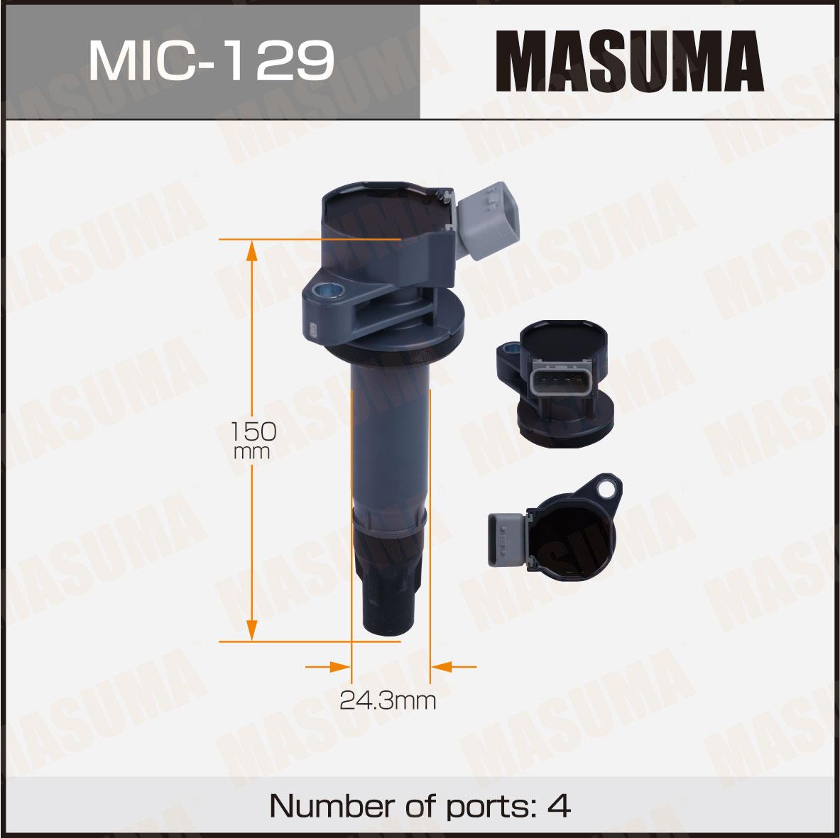 Катушки зажигания MASUMA MIC-129