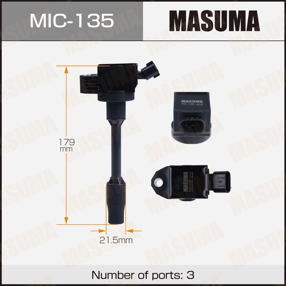 Катушки зажигания MASUMA MIC-135