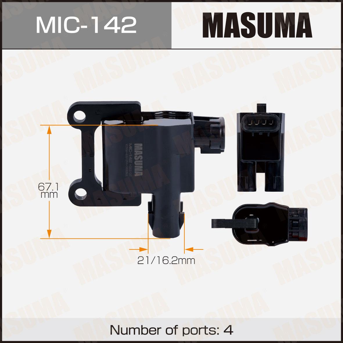 Катушки зажигания MASUMA MIC-142