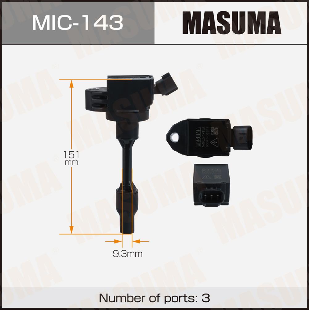 Катушки зажигания MASUMA MIC-143