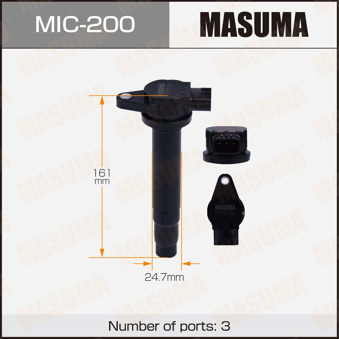 Катушки зажигания MASUMA MIC-200