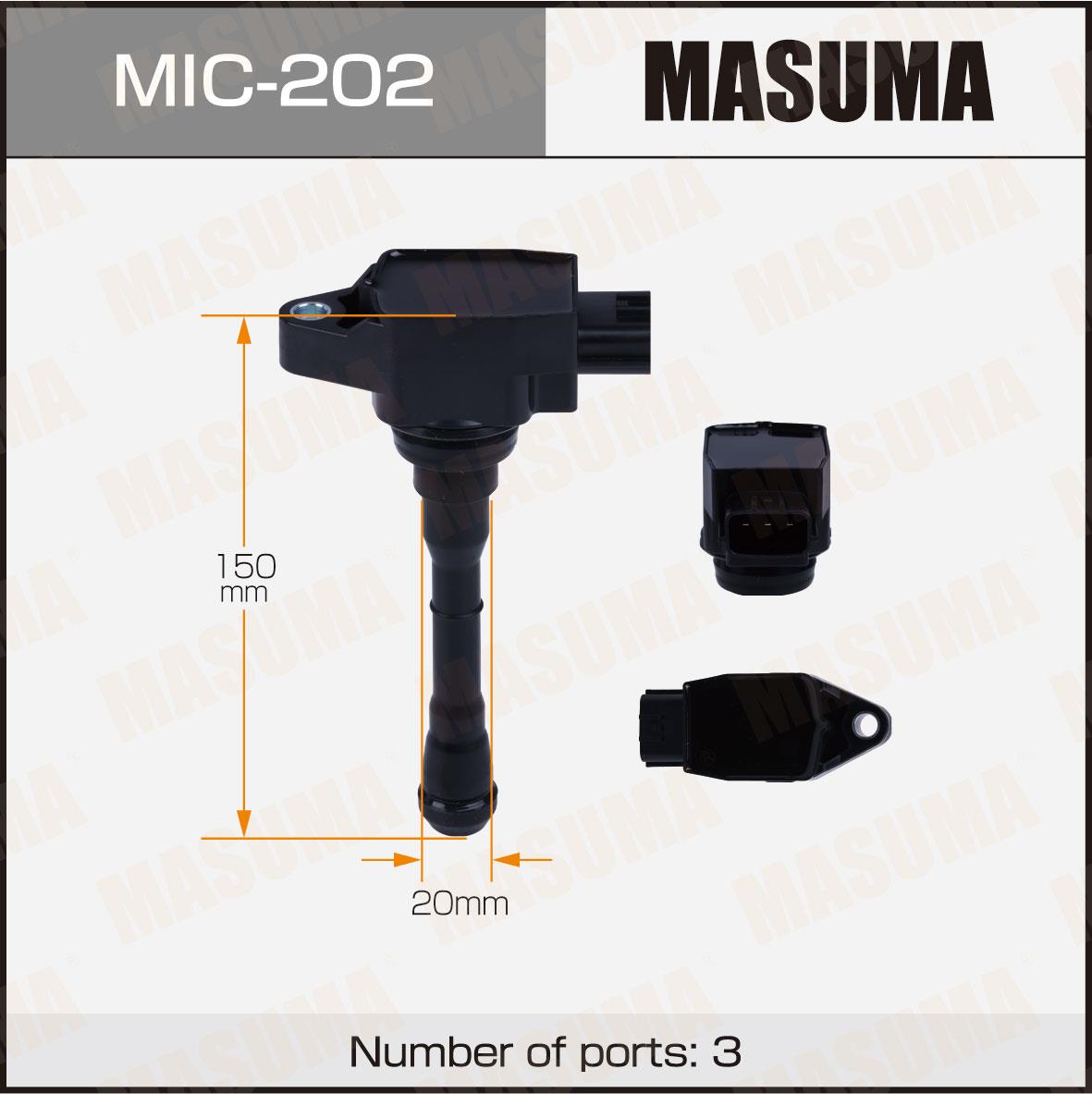 Катушки зажигания MASUMA MIC-202