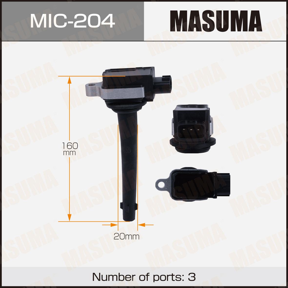 Катушки зажигания MASUMA MIC-204