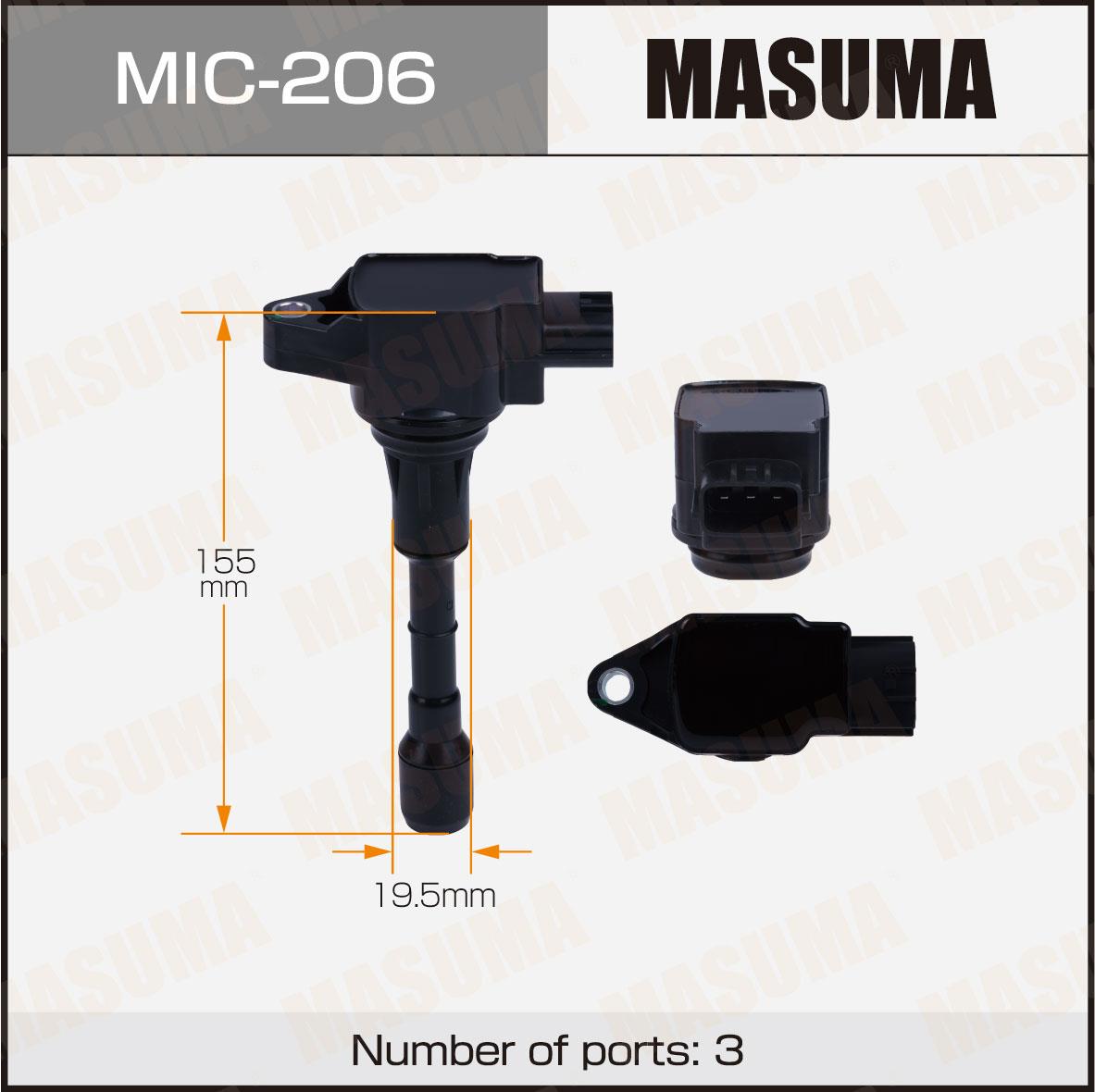 Катушки зажигания MASUMA MIC-206